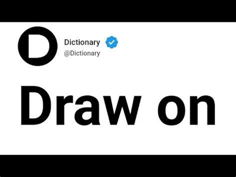 drawing on meaning.